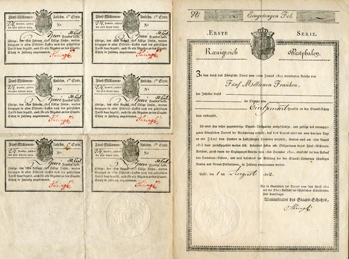 Koenigreich Westphalen (Kingdom of Westphalia) - "Napoleon"